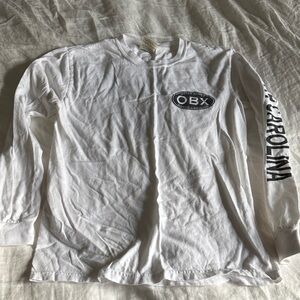 Comfort Colors White Long Sleeve Men's Tee